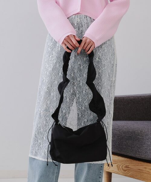 OPAQUE.CLIP / オペーク ドット クリップ ショルダーバッグ | 【2WAY】フリルワンハンドルショルダーバッグ | 詳細3