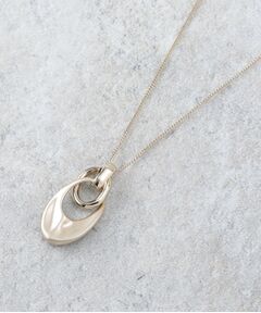 OPAQUE.CLIP / オペーク ドット クリップ ネックレス・ペンダント・チョーカー | 2連リングロングネックレス