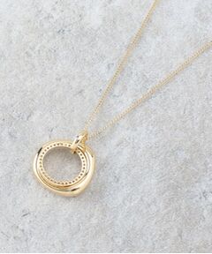 OPAQUE.CLIP / オペーク ドット クリップ ネックレス・ペンダント・チョーカー | メタルビジューリングネックレス