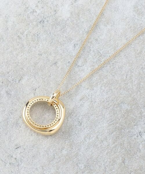 OPAQUE.CLIP / オペーク ドット クリップ ネックレス・ペンダント・チョーカー | メタルビジューリングネックレス | 詳細1