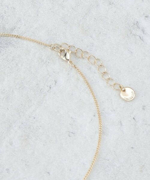 OPAQUE.CLIP / オペーク ドット クリップ ネックレス・ペンダント・チョーカー | メタルビジューリングネックレス | 詳細3