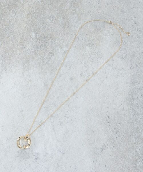 OPAQUE.CLIP / オペーク ドット クリップ ネックレス・ペンダント・チョーカー | メタル×クリアリングネックレス | 詳細2