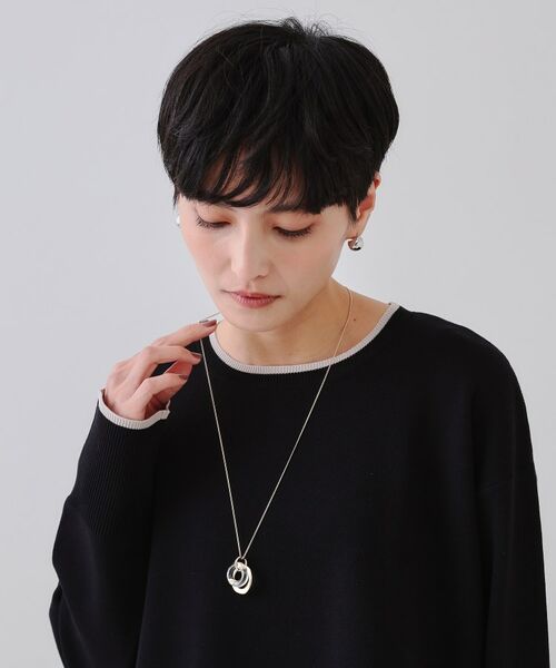 OPAQUE.CLIP / オペーク ドット クリップ ネックレス・ペンダント・チョーカー | メタル×クリアリングネックレス | 詳細4