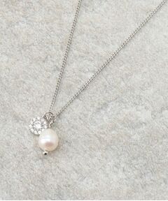 OPAQUE.CLIP / オペーク ドット クリップ ネックレス・ペンダント・チョーカー | 淡水パール×ビジューネックレス