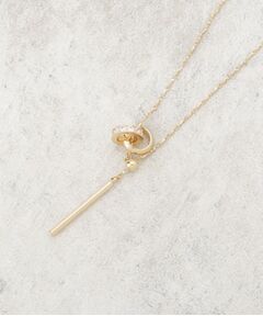 OPAQUE.CLIP / オペーク ドット クリップ ネックレス・ペンダント・チョーカー | ダブルリングネックレス