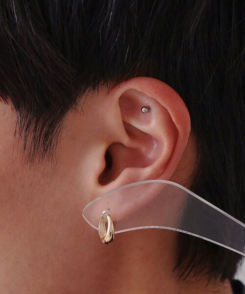 OPAQUE.CLIP / オペーク ドット クリップ ピアス・イヤリング | メタルリングピアス | 詳細4