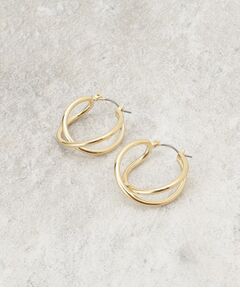 OPAQUE.CLIP / オペーク ドット クリップ ピアス・イヤリング | ダブルラインフープピアス