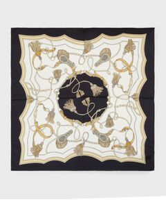 OPAQUE.CLIP / オペーク ドット クリップ バンダナ・スカーフ | チェーン柄スクエア大判スカーフ