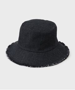 OPAQUE.CLIP / オペーク ドット クリップ ハット | デニムフリンジバケットハット