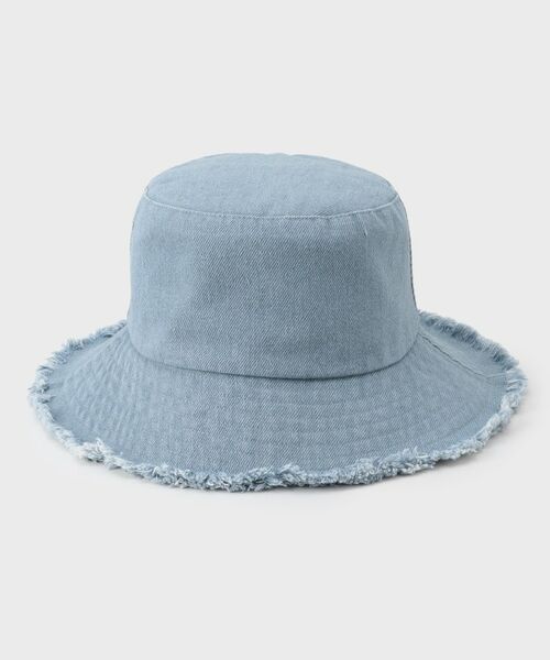 OPAQUE.CLIP / オペーク ドット クリップ ハット | デニムフリンジバケットハット | 詳細2