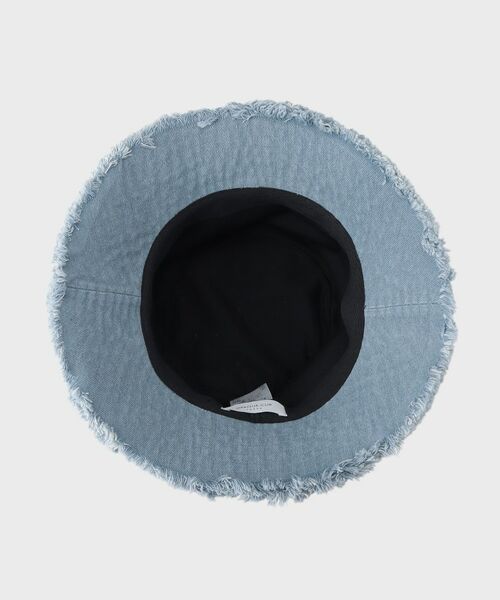 OPAQUE.CLIP / オペーク ドット クリップ ハット | デニムフリンジバケットハット | 詳細4