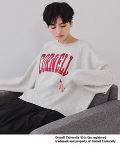 OPAQUE.CLIP / オペーク ドット クリップ スウェット | カレッジロゴ スウェットプルオーバー