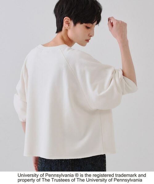 OPAQUE.CLIP / オペーク ドット クリップ スウェット | カレッジロゴ スウェットプルオーバー | 詳細1