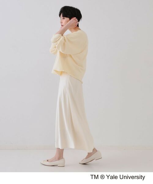 OPAQUE.CLIP / オペーク ドット クリップ スウェット | カレッジロゴ スウェットプルオーバー | 詳細11