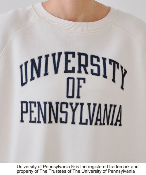 OPAQUE.CLIP / オペーク ドット クリップ スウェット | カレッジロゴ スウェットプルオーバー | 詳細4