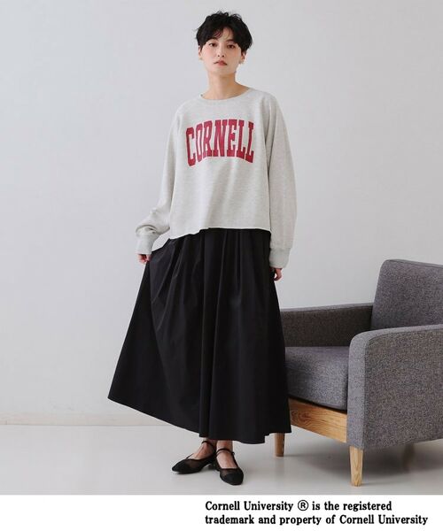 OPAQUE.CLIP / オペーク ドット クリップ スウェット | カレッジロゴ スウェットプルオーバー | 詳細6