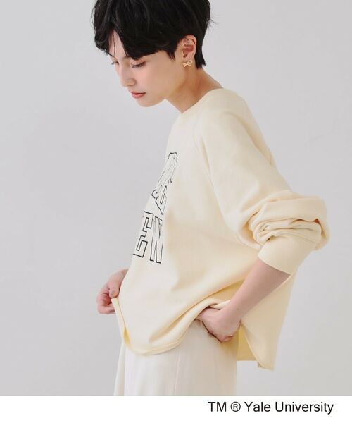 OPAQUE.CLIP / オペーク ドット クリップ スウェット | カレッジロゴ スウェットプルオーバー | 詳細9