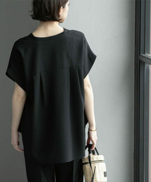 OPAQUE.CLIP / オペーク ドット クリップ シャツ・ブラウス | 《7色展開/SS-LLサイズ》ストレッチスキッパーブラウス/セットアップ対応【洗濯機洗い可/防シワ】 | 詳細10