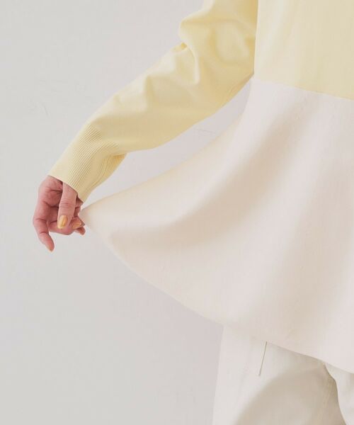 OPAQUE.CLIP / オペーク ドット クリップ ニット・セーター | 配色ペプラムニット【洗濯機洗い可／抗ピル】 | 詳細19