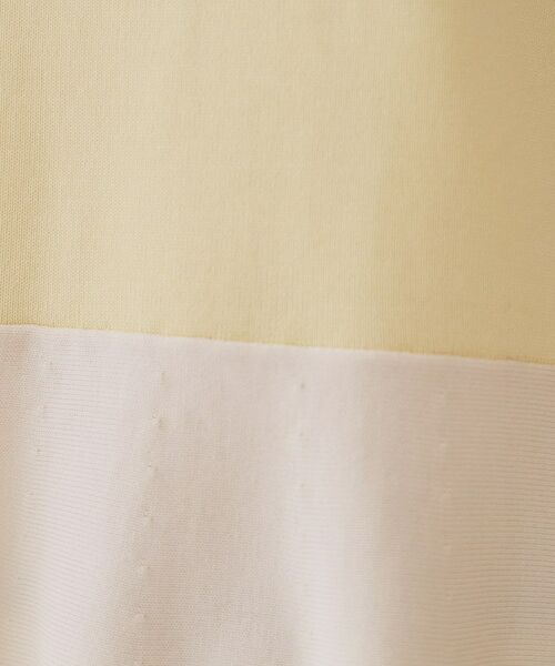 OPAQUE.CLIP / オペーク ドット クリップ ニット・セーター | 配色ペプラムニット【洗濯機洗い可／抗ピル】 | 詳細8