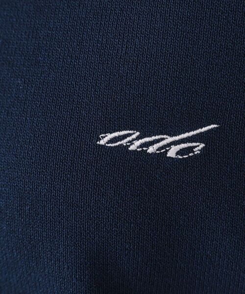 OPAQUE.CLIP / オペーク ドット クリップ ニット・セーター | ロゴ刺繍ポロニット【洗濯機洗い可/抗ピル】 | 詳細8