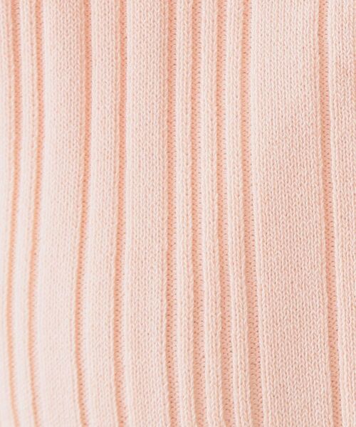 OPAQUE.CLIP / オペーク ドット クリップ ニット・セーター | 配色ポロランダムリブニット【洗濯機洗い可/抗ピル】 | 詳細12