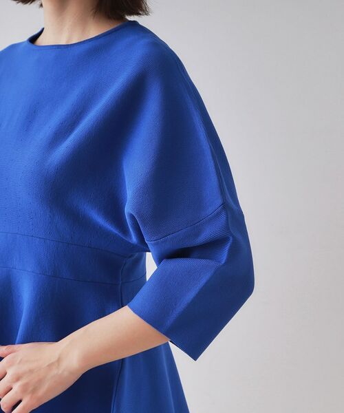 OPAQUE.CLIP / オペーク ドット クリップ ニット・セーター | ランタンスリーブペプラムデザインニット【洗濯機洗い可/抗ピル】 | 詳細17