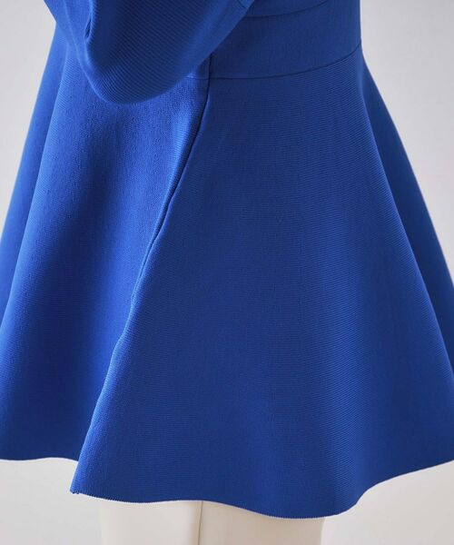 OPAQUE.CLIP / オペーク ドット クリップ ニット・セーター | ランタンスリーブペプラムデザインニット【洗濯機洗い可/抗ピル】 | 詳細18