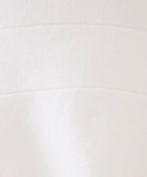 OPAQUE.CLIP / オペーク ドット クリップ ニット・セーター | ランタンスリーブペプラムデザインニット【洗濯機洗い可/抗ピル】 | 詳細4