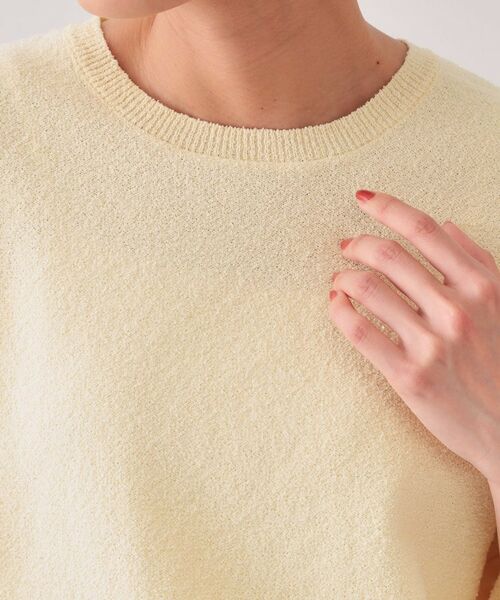 OPAQUE.CLIP / オペーク ドット クリップ ニット・セーター | サイドリボンニット【洗濯機洗い可】 | 詳細15