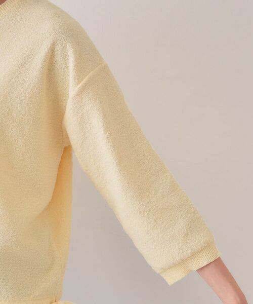 OPAQUE.CLIP / オペーク ドット クリップ ニット・セーター | サイドリボンニット【洗濯機洗い可】 | 詳細16