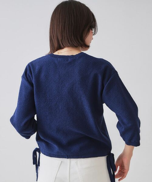 OPAQUE.CLIP / オペーク ドット クリップ ニット・セーター | サイドリボンニット【洗濯機洗い可】 | 詳細5