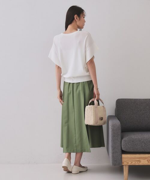 OPAQUE.CLIP / オペーク ドット クリップ ニット・セーター | フリルスリーブニット【UVケア/接触冷感/洗濯機洗い可/抗ピル】 | 詳細28