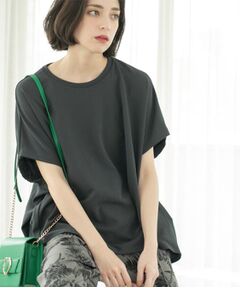 OPAQUE.CLIP / オペーク ドット クリップ カットソー | リラクシードルマンスリーブトップス【UV/吸水速乾/洗濯機洗い可】