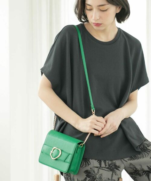 OPAQUE.CLIP / オペーク ドット クリップ カットソー | リラクシードルマンスリーブトップス【UV/吸水速乾/洗濯機洗い可】 | 詳細12