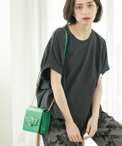 OPAQUE.CLIP / オペーク ドット クリップ カットソー | リラクシードルマンスリーブトップス【UV/吸水速乾/洗濯機洗い可】 | 詳細16