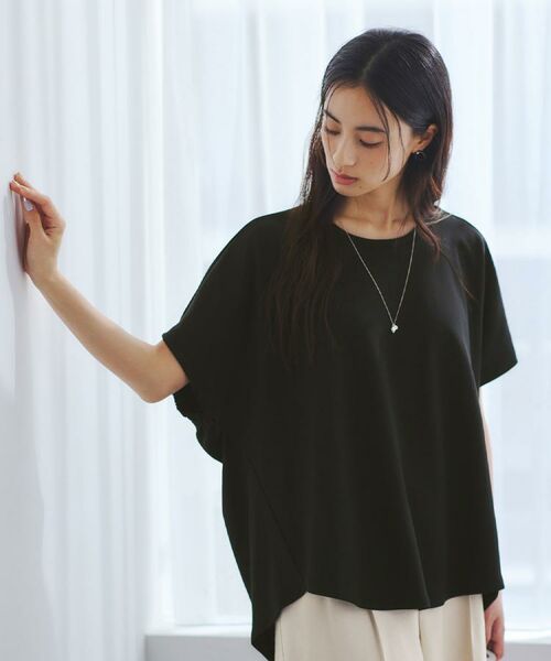 OPAQUE.CLIP / オペーク ドット クリップ カットソー | リラクシードルマンスリーブトップス【UV/吸水速乾/洗濯機洗い可】 | 詳細18