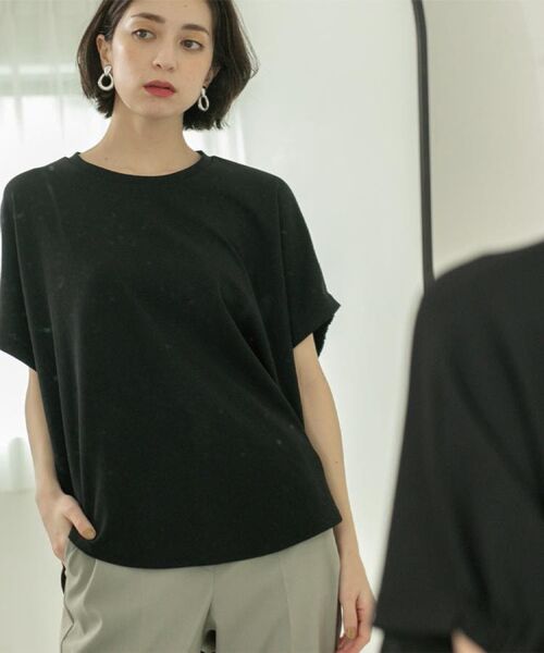 OPAQUE.CLIP / オペーク ドット クリップ カットソー | リラクシードルマンスリーブトップス【UV/吸水速乾/洗濯機洗い可】 | 詳細19