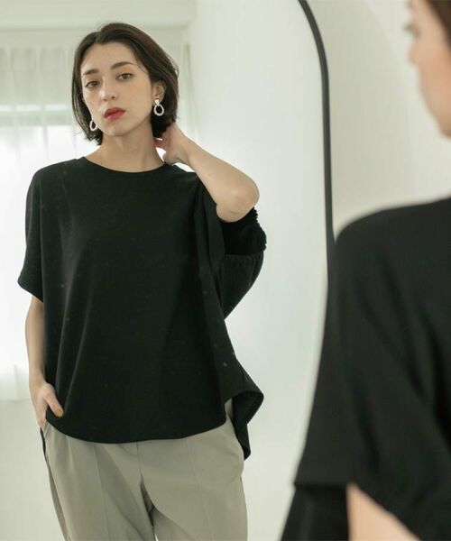 OPAQUE.CLIP / オペーク ドット クリップ カットソー | リラクシードルマンスリーブトップス【UV/吸水速乾/洗濯機洗い可】 | 詳細21