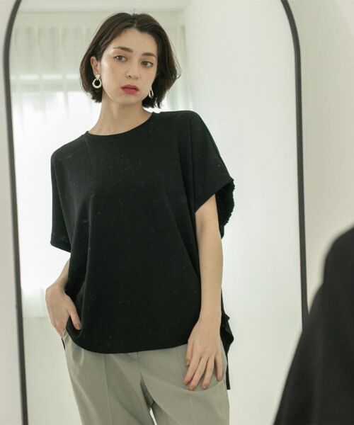 OPAQUE.CLIP / オペーク ドット クリップ カットソー | リラクシードルマンスリーブトップス【UV/吸水速乾/洗濯機洗い可】 | 詳細23