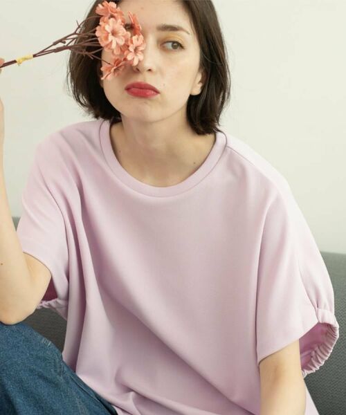 OPAQUE.CLIP / オペーク ドット クリップ カットソー | リラクシードルマンスリーブトップス【UV/吸水速乾/洗濯機洗い可】 | 詳細24