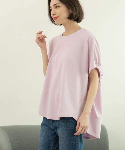 OPAQUE.CLIP / オペーク ドット クリップ カットソー | リラクシードルマンスリーブトップス【UV/吸水速乾/洗濯機洗い可】 | 詳細29