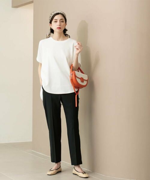 OPAQUE.CLIP / オペーク ドット クリップ カットソー | リラクシードルマンスリーブトップス【UV/吸水速乾/洗濯機洗い可】 | 詳細8