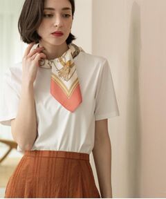 OPAQUE.CLIP / オペーク ドット クリップ Tシャツ | 《5色展開/SS-LLサイズ》ベーシッククルーネックTシャツ【接触冷感/洗濯機洗い可】