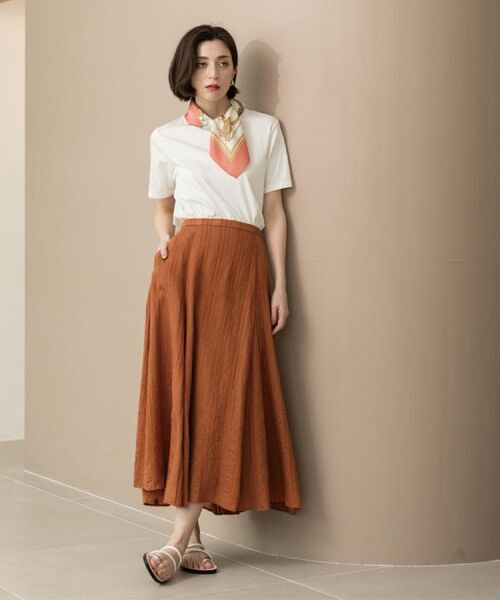 OPAQUE.CLIP / オペーク ドット クリップ Tシャツ | 《5色展開/SS-LLサイズ》ベーシッククルーネックTシャツ【接触冷感/洗濯機洗い可】 | 詳細12