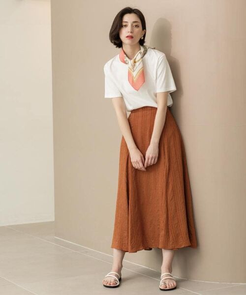 OPAQUE.CLIP / オペーク ドット クリップ Tシャツ | 《5色展開/SS-LLサイズ》ベーシッククルーネックTシャツ【接触冷感/洗濯機洗い可】 | 詳細13