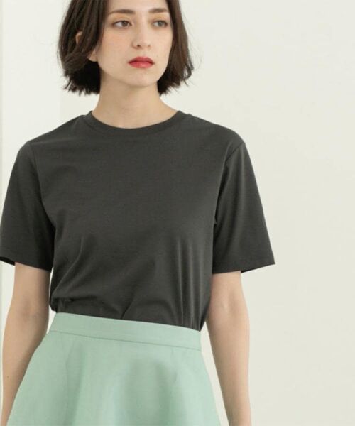 OPAQUE.CLIP / オペーク ドット クリップ Tシャツ | 《5色展開/SS-LLサイズ》ベーシッククルーネックTシャツ【接触冷感/洗濯機洗い可】 | 詳細17