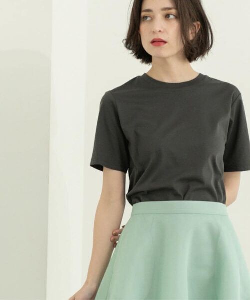 OPAQUE.CLIP / オペーク ドット クリップ Tシャツ | 《5色展開/SS-LLサイズ》ベーシッククルーネックTシャツ【接触冷感/洗濯機洗い可】 | 詳細19