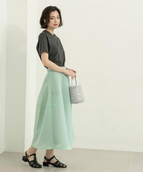 OPAQUE.CLIP / オペーク ドット クリップ Tシャツ | 《5色展開/SS-LLサイズ》ベーシッククルーネックTシャツ【接触冷感/洗濯機洗い可】 | 詳細22