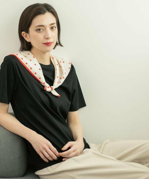 OPAQUE.CLIP / オペーク ドット クリップ Tシャツ | 《5色展開/SS-LLサイズ》ベーシッククルーネックTシャツ【接触冷感/洗濯機洗い可】 | 詳細25